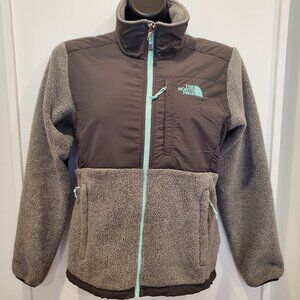 THE NORTH FACE Womens Gray Polartec Long Sleeve Zip-up Jacket, XS/TP